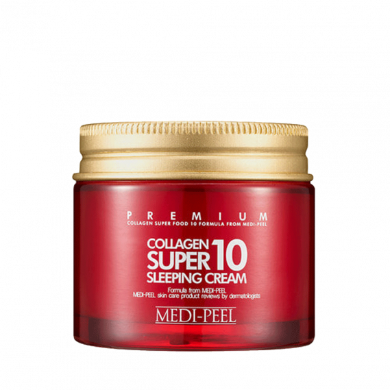Омолаживающий ночной крем для лица с коллагеном Medi-Peel Collagen Super10 Sleeping Cream
