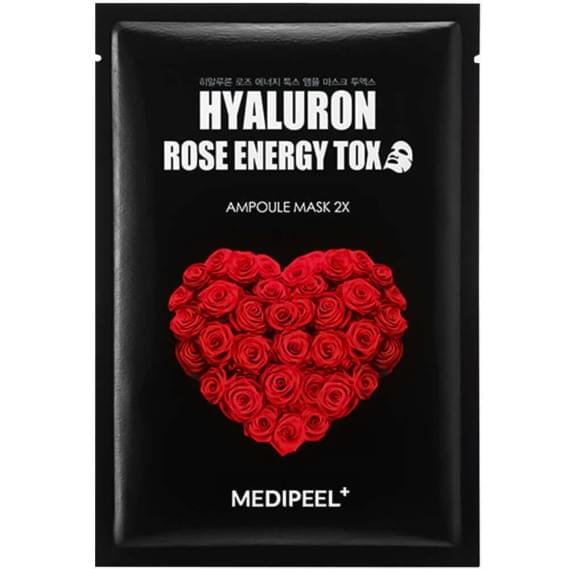 Ампульна омолоджувальна маска з трояндою Medi-Peel Hyaluron 100 Rose Energy Tox MEDI-PEEL 30 мл