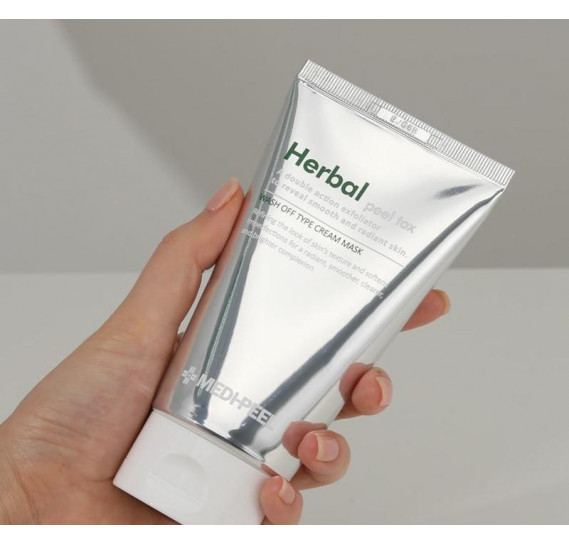 Очищающая пилинг-маска с эффектом детокса Medi-Peel Herbal Peel Tox Wash Off Type Cream Mask MEDI-PEEL 120 мл