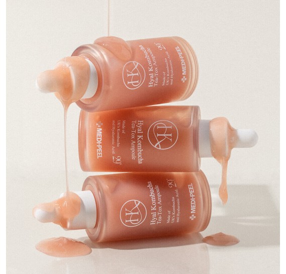 Восстанавливающая ампула с комбучей и церамидами Medi-Peel Hyal Kombucha Tea-Tox Ampoule MEDI-PEEL 50 мл