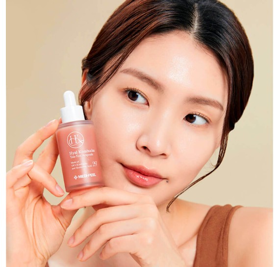 Восстанавливающая ампула с комбучей и церамидами Medi-Peel Hyal Kombucha Tea-Tox Ampoule MEDI-PEEL 50 мл