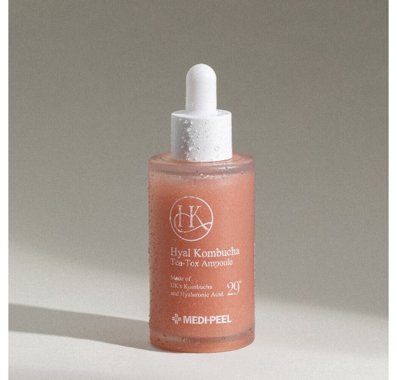 Восстанавливающая ампула с комбучей и церамидами Medi-Peel Hyal Kombucha Tea-Tox Ampoule MEDI-PEEL 50 мл