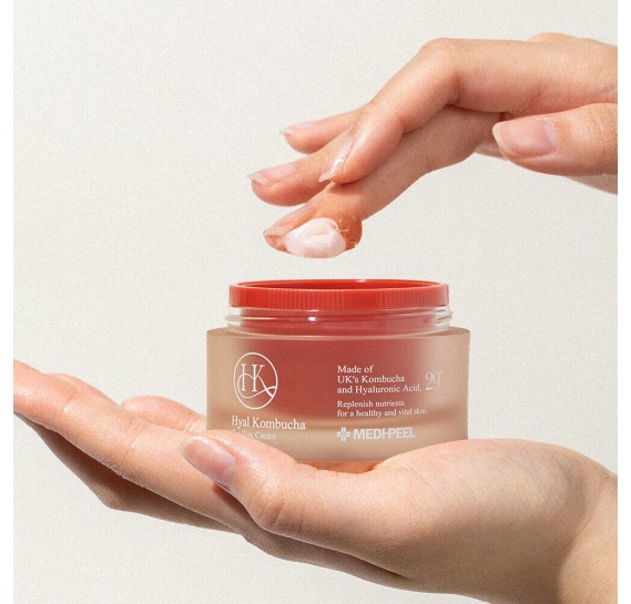 Двойной крем с комбучей и церамидами Medi-Peel Hyal Kombucha Tea-Tox Cream MEDI-PEEL 50 мл