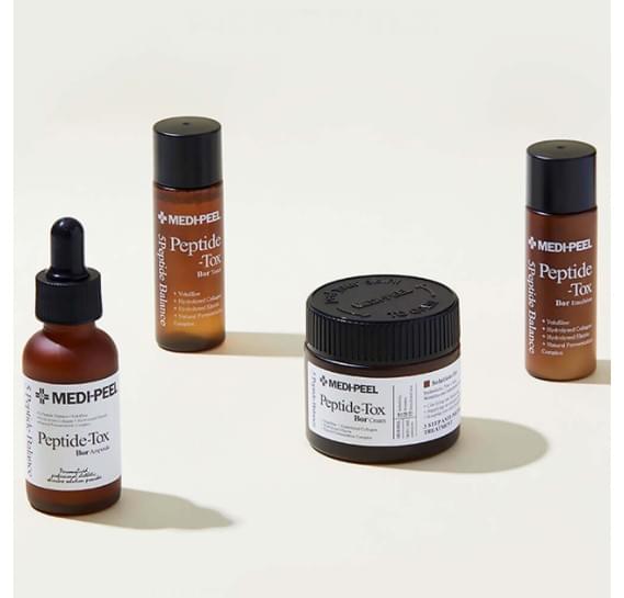 Лифтинг-набор с эффектом ботокса Medi-Peel Peptide-Tox 5 Peptide Bor Multi Care Kit MEDI-PEEL 30 мл + 30 мл + 30 мл + 50 мл