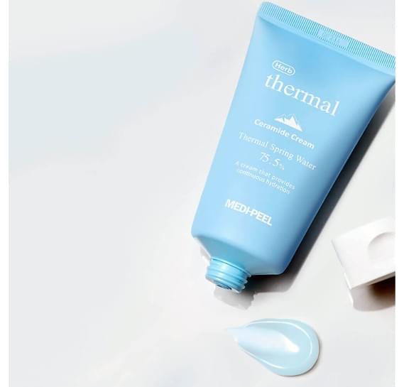 Восстанавливающий крем с церамидами и термальной водой MEDI-PEEL Herb Thermal Ceramide Cream 120 мл