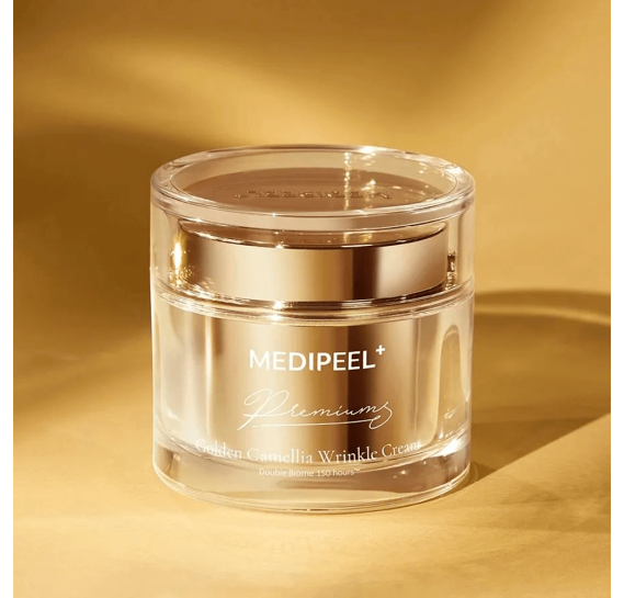 Преміальний омолоджувальний крем з екстрактом камелії MEDIPEEL Premium Golden Camellia Wrinkle Cream MEDI-PEEL 50 мл