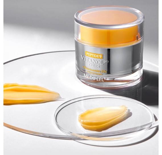 Ліфтинг-крем з пептидами і 12% ніацинаміду для рівного тону MEDI-PEEL Peptide 9 Vitanol PRO Cream 50 мл