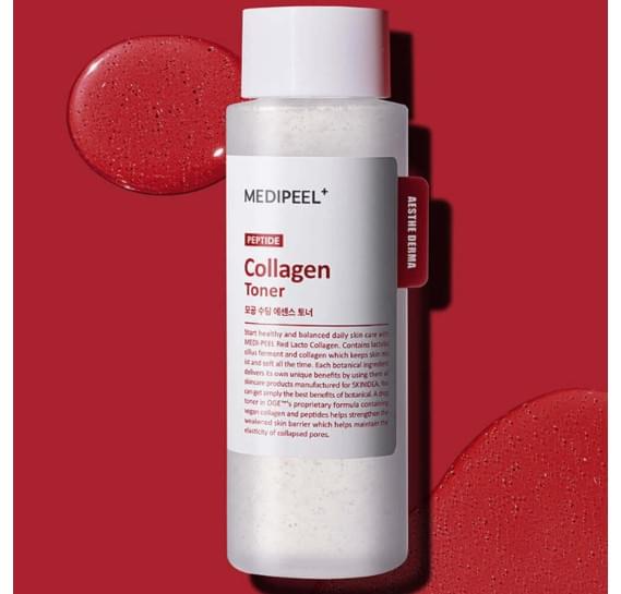 Успокаивающий тонер с коллагеном MEDI-PEEL Red Lacto Collagen Soothing Essence Toner 200 мл