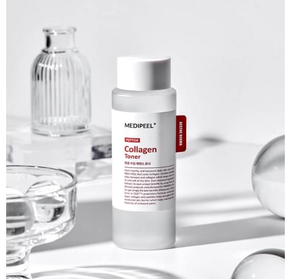 Успокаивающий тонер с коллагеном MEDI-PEEL Red Lacto Collagen Soothing Essence Toner 200 мл