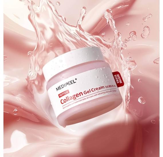 Двойной крем-гель с коллагеном и пептидами MEDI-PEEL Red Lacto Collagen Hydro Gel Cream 80 мл