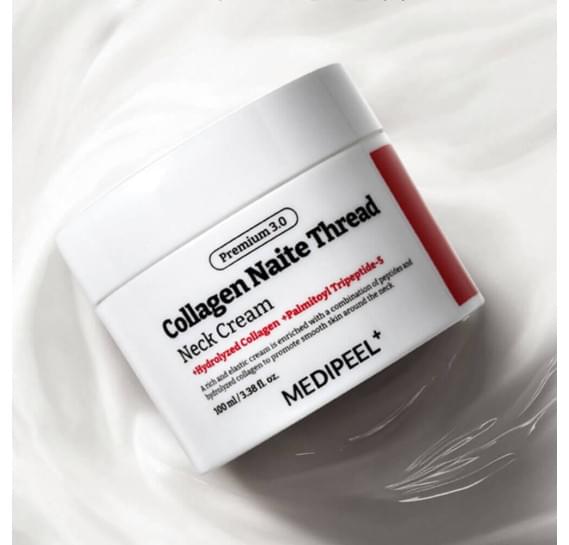 Крем для шеи с коллагеном и пептидами MEDIPEEL Premium 3.0 Collagen Naite Thread Neck Cream MEDI-PEEL 100 мл