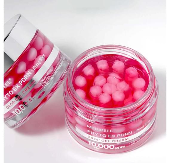 Капсульный крем с пептидами, ПДРН и микроиглами MEDIPEEL Phyto EX PDRN Lifting Shot Drop Gel Cream MEDI-PEEL 50 мл