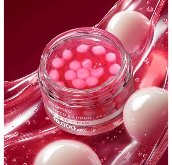 Капсульный крем с пептидами, ПДРН и микроиглами MEDIPEEL Phyto EX PDRN Lifting Shot Drop Gel Cream MEDI-PEEL 50 мл
