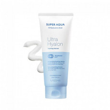 Увлажняющая пенка с гиалуроновой кислотой Missha Super Aqua Ultra Hyalron Cleansing Foam