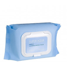 Очищающие салфетки для чувствительной кожи Missha Super Aqua Perfect Cleansing Water In Tissue