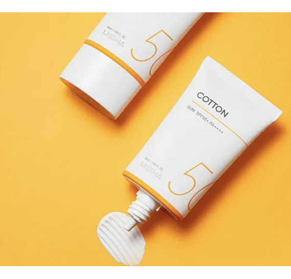 Матирующий солнцезащитный крем Missha All Around Safe Block Cotton Sun SPF50 PA MISSHA 50 мл