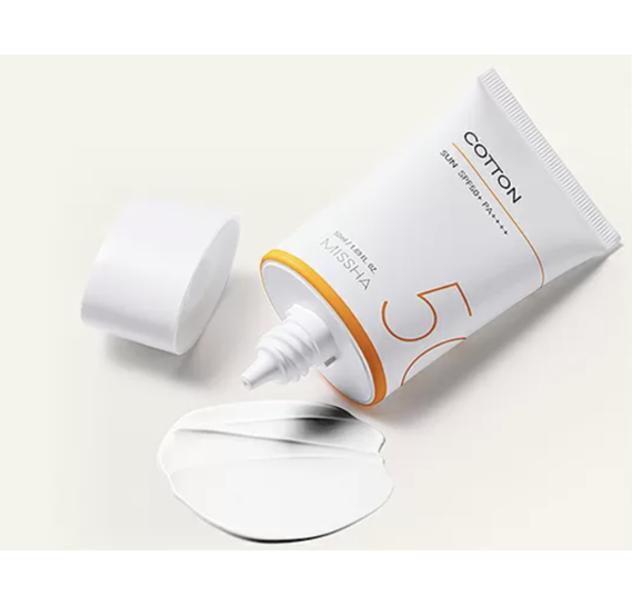 Матирующий солнцезащитный крем Missha All Around Safe Block Cotton Sun SPF50 PA MISSHA 50 мл