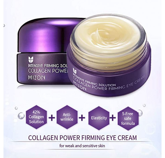 Колагеновий зволожувальний крем для очей Mizon Collagen Power Firming Eye Cream 25 мл