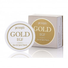 Омолаживающие гидрогелевые патчи для глаз Petitfee Premium Gold & EGF Eye Patch