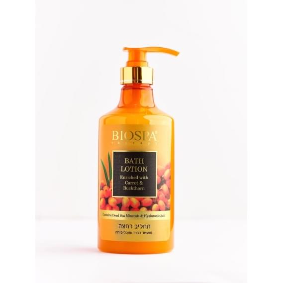 Лосьон для душа с минералами Мёртвого моря «Морковь и Облепиха» Sea Of Spa Bio Spa Bath Lotion Carrot and Sea Buckthorn Sea of spa 780 мл