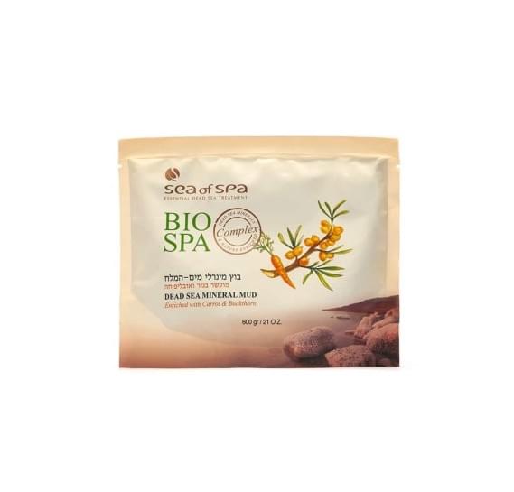 Минеральная грязь Мёртвого моря с морковью и облепихой Sea Of Spa Dead Sea Mineral Mud Enriched with Carrot & Sea Buckthorn Sea of spa 600 г
