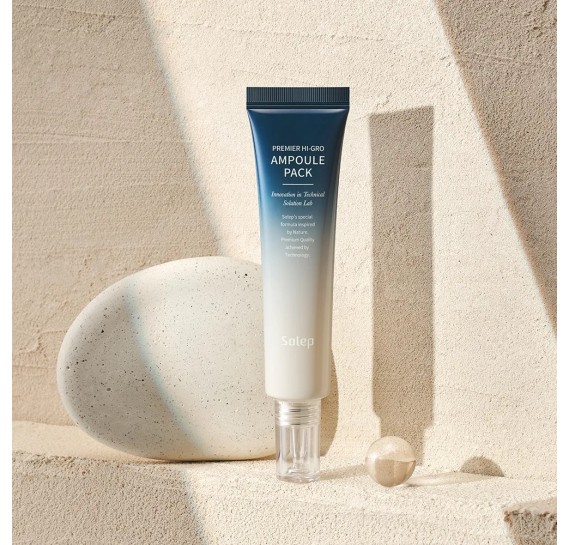 Ампула для кожи головы против выпадения волос Solep Premier Hi-Gro Scalp Ampoule Pack 40 мл
