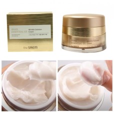 Омолаживающий крем от морщин с муцином улитки The Saem Snail Essential EX Wrinkle Solution Cream