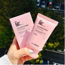 Солнцезащитный крем для проблемной кожи The Saem Sun Eco Earth Power Pink Sun Cream SPF50+ PA++++