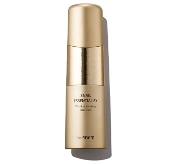Антивозрастная эссенция для лица с муцином улитки The Saem Snail Essential EX Wrinkle Solution Essence THE SAEM 50 мл