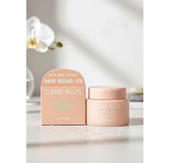 Зволожувальний колагеновий крем для обличчя з екстрактом баобаба The Saem Care Plus Baobab Collagen Cream THE SAEM 100 мл