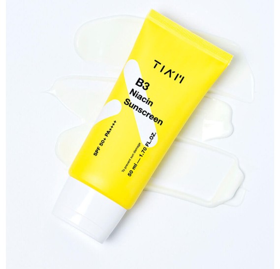 Солнцезащитный крем с ниацинамидом TIAM B3 Niacin Sunscreen SPF50+ PA ++++ 50 мл