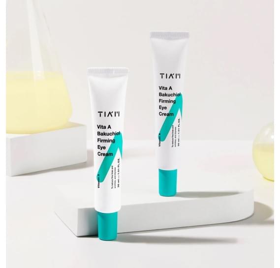 Антивозрастной крем для век с ретинолом и бакучиолом TIAM Vita A Bakuchiol Firming Eye Cream 30 мл