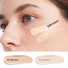 Легкий кушон с сияющим финишем TIRTIR Mask Fit Aura Cushion 21N Ivory