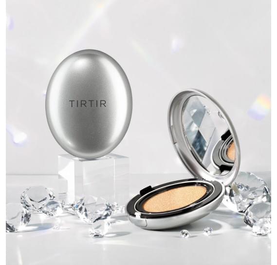 Легкий кушон с сияющим финишем TIRTIR Mask Fit Aura Cushion 23N Sand 18 г
