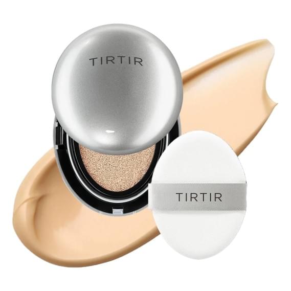 Легкий кушон с сияющим финишем TIRTIR Mask Fit Aura Cushion 23N Sand 18 г