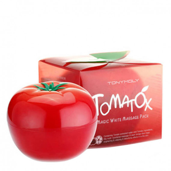 Освітлювальна Томатна маска , яка вирівнює тон обличчя, Tony Moly Tomatox Magic Massage Pack TONY MOLY 80 мл