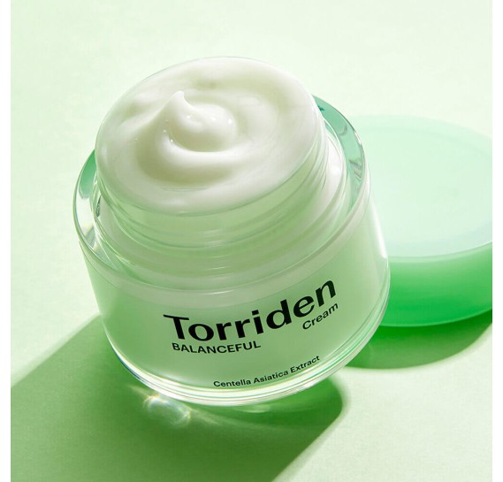 Гипоаллергенный успокаивающий крем с центеллой Torriden Balanceful Cica Cream 80 мл