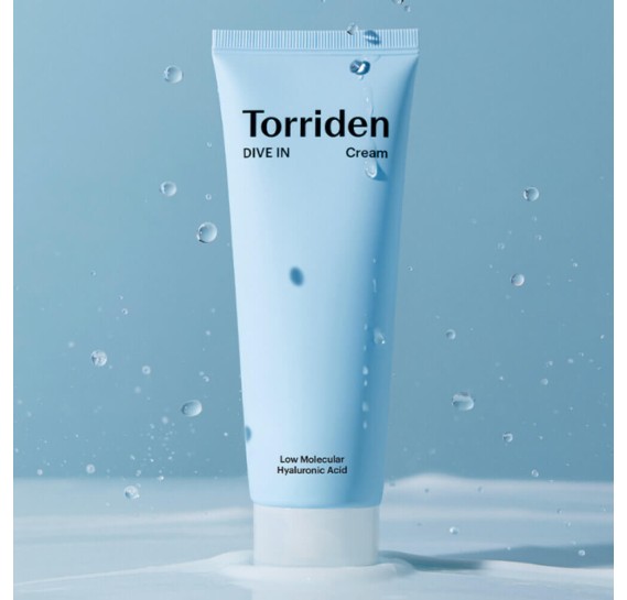 Інтенсивний крем з гіалуроновою кислотою Torriden DIVE IN Low Molecular Hyaluronic Acid Cream 80 мл