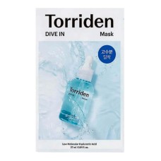 Тканинна маска для глибокого зволоження Torriden DIVE IN Low Molecular Hyaluronic Acid Mask