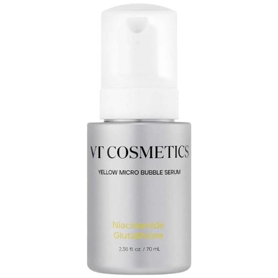 Бульбашкова сироватка з ніацинамідом і глутатіоном VT Cosmetics Niacinamide Glutathione Yellow Micro Bubble Serum VT COSMETICS 70 мл