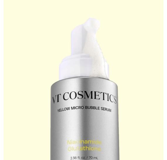Бульбашкова сироватка з ніацинамідом і глутатіоном VT Cosmetics Niacinamide Glutathione Yellow Micro Bubble Serum VT COSMETICS 70 мл