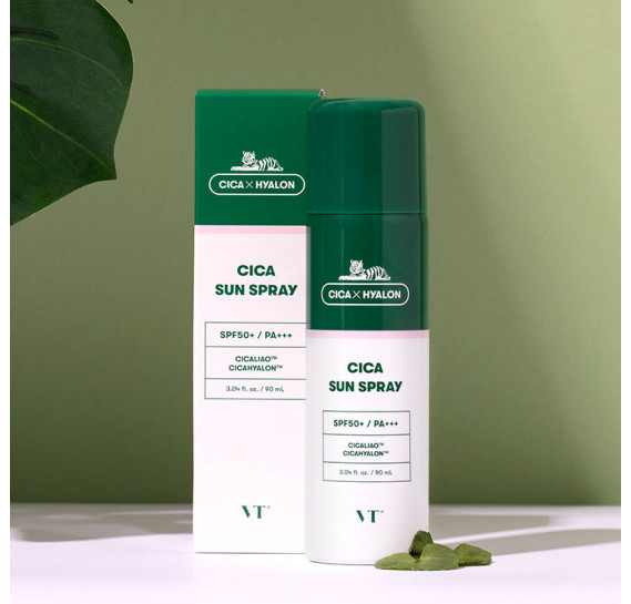 Сонцезахисний спрей для чутливої ​​шкіри VT Cosmetics Cica Sun Spray SPF 50+/PA+++ VT COSMETICS 150 мл