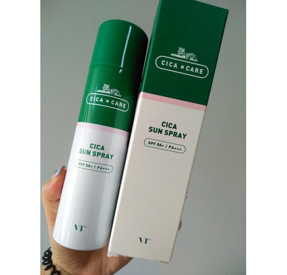 Солнцезащитный спрей для чувствительной кожи VT Cosmetics Cica Sun Spray SPF 50+/PA+++ VT COSMETICS 150 мл