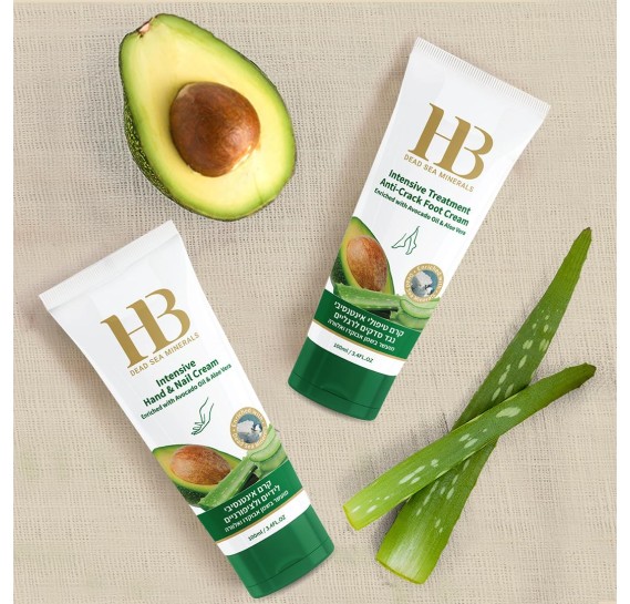 Интенсивный крем для ног против трещин с маслом Авокадо и Алоэ Вера Health & Beauty Intensive Treatment Anti-Crack Foot Cream with Avocado Oil & Aloe Vera 100 мл