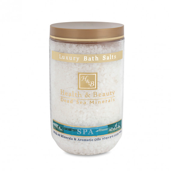 Сіль Мертвого моря для прийняття ванн (НАТУРАЛЬНА - 1,3 кг) Health & Beauty 1300 г