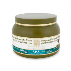 Маска для волос с оливковым маслом и мёдом Health And Beauty Olive Oil & Honey Hair Mask