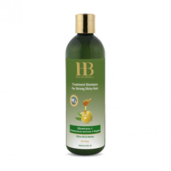 Шампунь для волосся з додаванням оливкової олії та меду Health & Beauty 400 мл