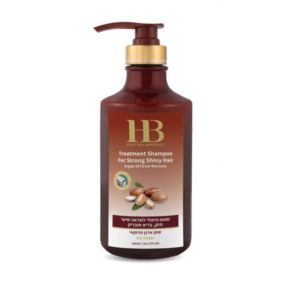 Шампунь для здоровья и блеска волос с маслом Арганы Health & Beauty 780 мл