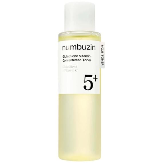Освітлювальний тонер-есенція з ніацинамідом numbuzin No.5 Glutathione Vitamin Concentrated Toner 200 мл