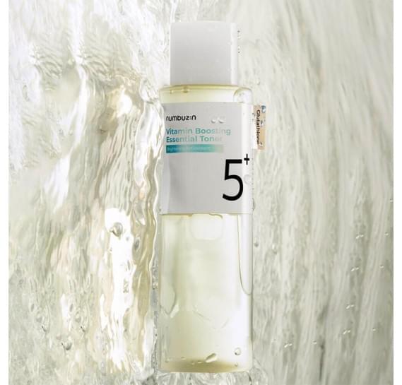 Освітлювальний тонер-есенція з ніацинамідом numbuzin No.5 Glutathione Vitamin Concentrated Toner 200 мл